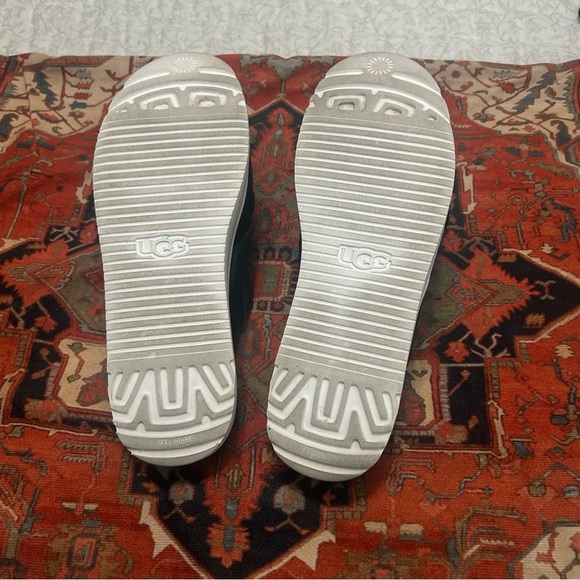 UGG Women's Zayne Crossband Sandal Black Leather SZ: 9.5 - Picture 6 of 8